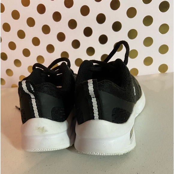 SKECHERS Microspec Max Black & White Running Shoes Boy’s Size 11 Lace Ups - Picture 5 of 6